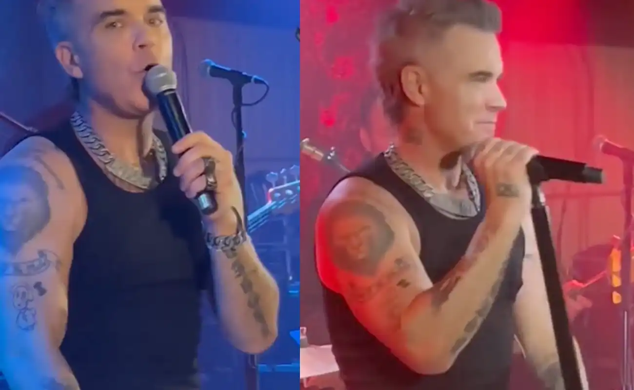 Robbie Williams zagrał prywatny koncert w Warszawie