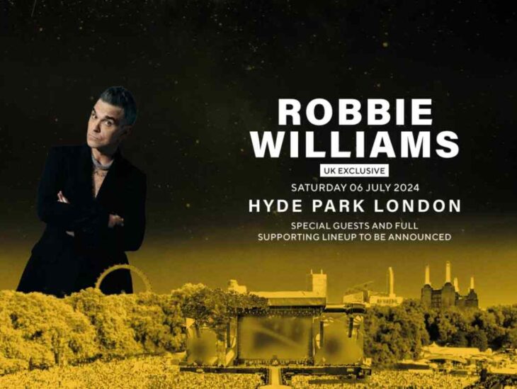 Robbie Williams Gwiazdą BST Hyde Park w 2024 roku